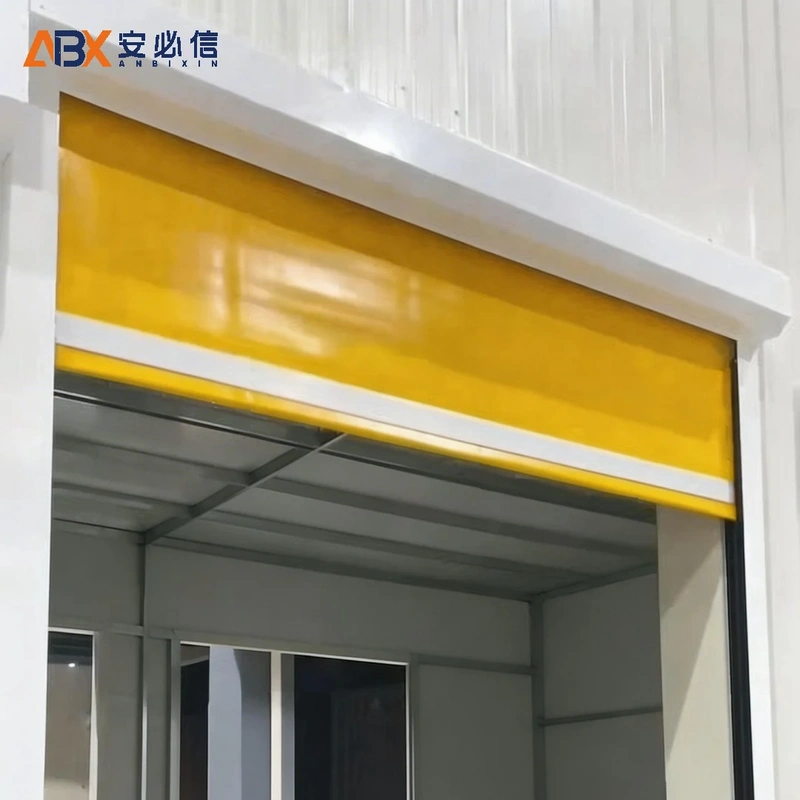 鞍山PVC快速门项目案例｜安必信工业门厂家